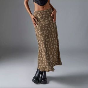 Urban Renewal floral textured Maxi Skirt